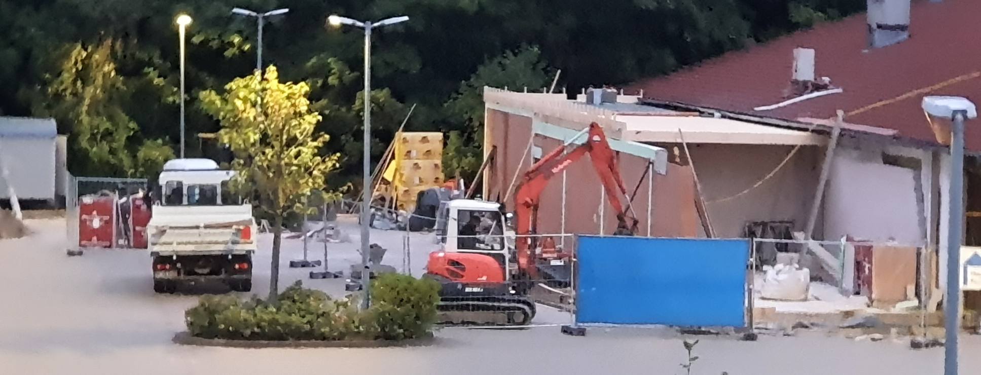 Lidl baut und baut und baut – und wird demnächst den Parkplatz bewirtschaften